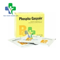 Phospha gaspain 11g Bidiphar - Điều trị viêm thực quản, viêm dạ dày cấp và mãn tính